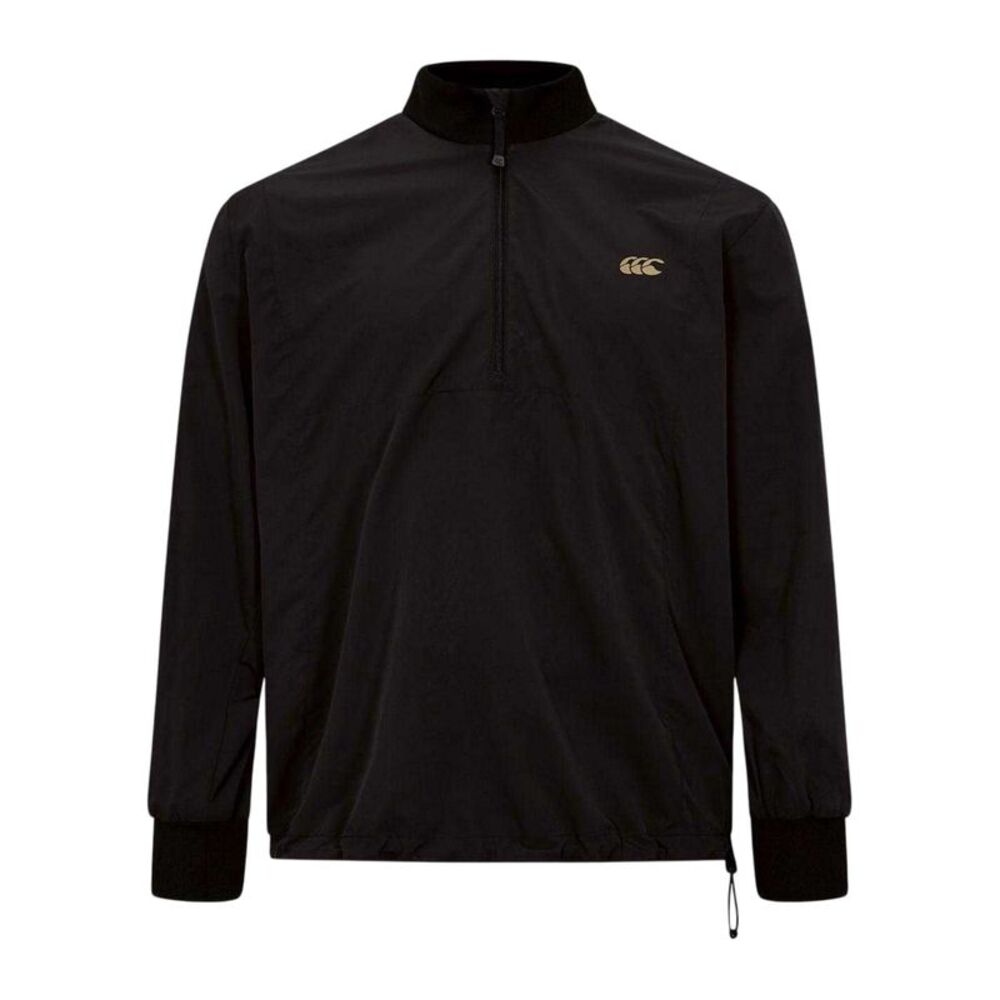 Canterbury Mens Tempo+ Logo Quarter Zip Track Jacket / Black